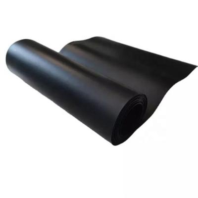 China Industrial Design Style 250Mic Black Polyethylene Film HDPE Geomembrane Sheet for Construction in South Africa for sale