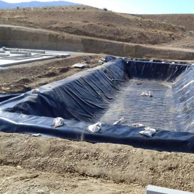 China Polyethylene Pond Liner Geomembranes With 0.2mm-3mm Thickness For Fish Pond Liner for sale