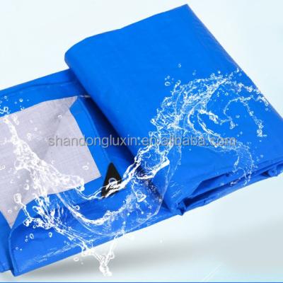 China Waterproof Woven Fabric Tarpaulin 50-300gsm Width 2m-100m LDPE Laminated PE Tarpaulin for sale