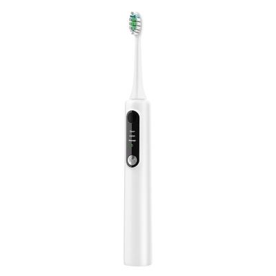 China New Professional Portable Sonic Heads Electric Tooth Brush Case for adult Electronic LCD screen Automatic Toothbrush Soft USB 750mAh for sale