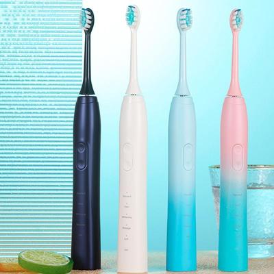 China Teeth Cleaning Battery Powered Vibrating Automatic Soft Bristle Cute Baby Children Kids Sonic Electric Toothbrush for sale