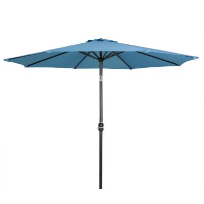 China Stable Structure Commercial Outdoor Umbrella with Tilt and Customizable Color Options for sale