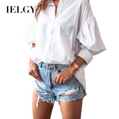 China IELGY Viable Women's Jeans Ripped Washed Street Trend Tassel Shorts Women for sale