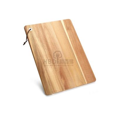 China Factory Sustainable Wholesale Customized Large Rectangular Acacia Wood Cheese Cutting Board for sale