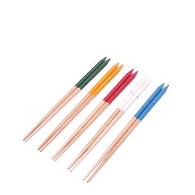 China Disposable Wholesale High Quality Handmade Wooden Chopsticks for sale