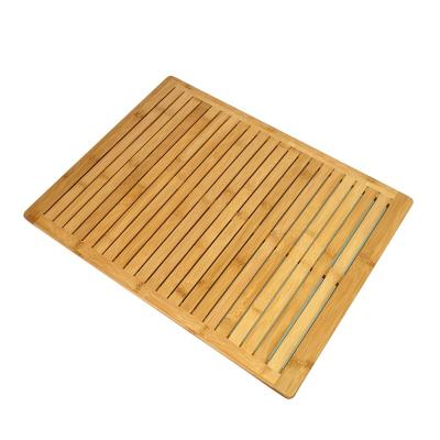 China Non Sustainable Bamboo High Quality Natural Useful Plant Modern Bathroom Non Slip Flooring Eco-Friendly Bamboo Mat for sale