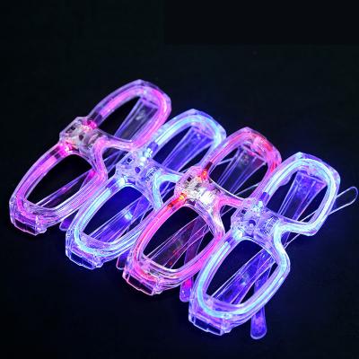 China Hot-selling colorful bar party light shines glass honeycomb light glass luminous glasses for sale