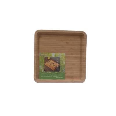 China OEM ODM High Level Sustainable Best Selling Bamboo Eco-Friendly Square Round Tray Wooden Vegetable Board Cheese Tray for sale