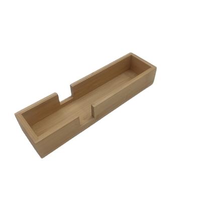 China Viable Simple Custom Logo Printed Bamboo Chopsticks Kitchenware Storage Organizer Packaging Storage Box for sale