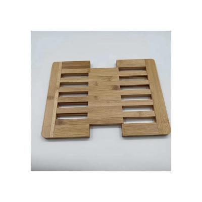 China Viable Hot Products Square Bamboo Cutting Board Can Be Removed Cavity Draining Multifunctional Bamboo Chopper for sale