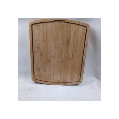 China Amazon Viable Hot Supplier Custom Kitchen Cutting Boards With Storage 3 Knife Slots Bamboo Kitchen Cutting Boards Wholesale for sale