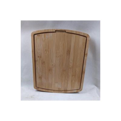 China Viable Customized Wholesale Set of 4 Pieces Wholesale Square Size Organic Bamboo Cutting Boards for sale