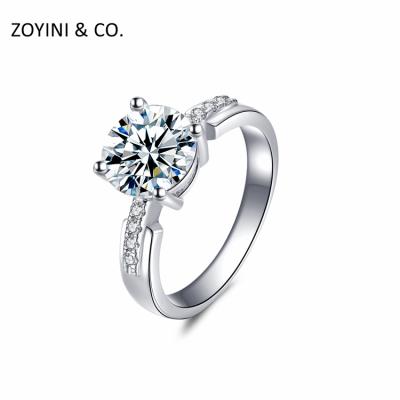 China CLASSIC Jewelry Wedding Ring Sets Women Rings Set Couple Engagement Wedding Rings 18k Gold Diamond Diamond for sale