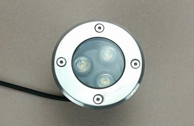 China Eingebettetes rostfreies 12V RGB Unterwasser-LED, 3w Miniunterwasser-LED beleuchtet zu verkaufen