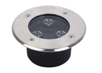 China Round Step Outdoor Underground Lighting , 3w Deck Recessed Floor Led Lights for sale