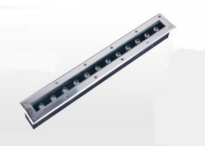 China Linear Recessed Floor Led Lights , 12w Led In Ground Well Lights For Gas Station for sale