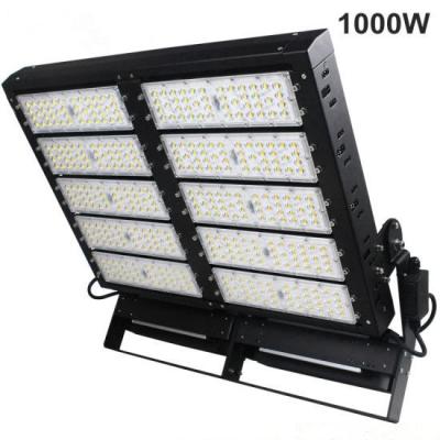 China IP66 3030 LED Stadium Floodlights Aluminum / Tempered Glass Material For Gas Station for sale