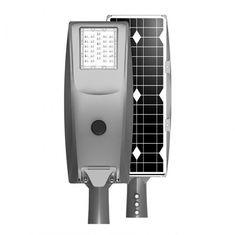 China 30 Watt Solar LED Street Light With Intelligent Controller  / Aluminum Alloy Shell for sale