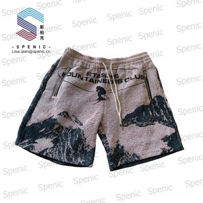 China Custom Woven Tapestry Breathable Mens Shorts for sale