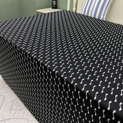 China Double Faced Double Faced Textile Knitted 100% Polyester Mattress Border Fabric for sale