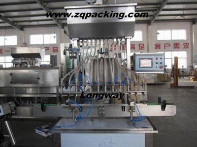 China automatic herbicide bottle filling machine for sale