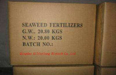 China Black Growth Hormones Organic Seaweed Fertilizer Raw Material Non - toxic for sale