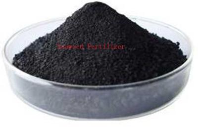 China Solid High Performance Organic Seaweed Fertilizer Brownish Powder For Crops Growth for sale