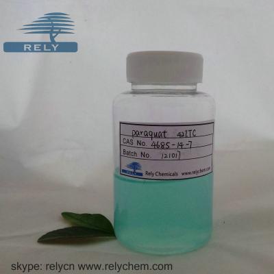 China Paraquat 42%TC 20%SL CAS No.:4685-14-7 Herbicide for sale