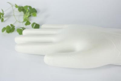 China Food contact DINP latex disposable gloves / clear vinyl gloves for sale