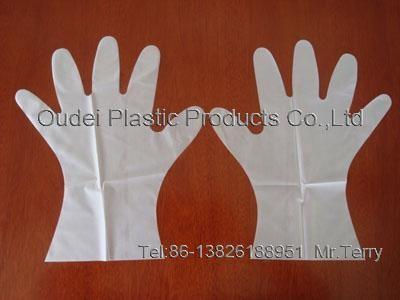 China Disposable TPE Gloves for sale