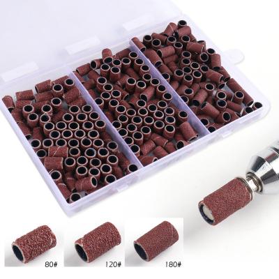 China 80/120/180 Nail Art Tools 80/120/180 Nail Drill Bit Nail Sand Ring for sale