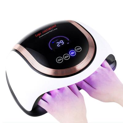 China 180W Professional Double Quick-drying UV/LED Light Source Nail Lamp 27.5cm*20cm*12cm for sale