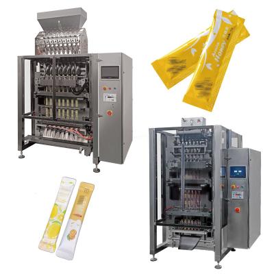 China Fully Automatic Vertical Sachet Pack Machine Multilane 4 Sides Seal Sachet Packing Machine à venda