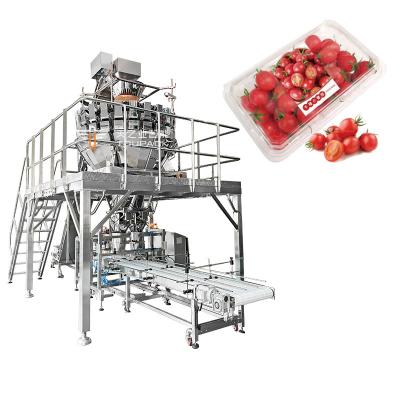 China Passion Fruit Automatic Blueberries Pet Boxes Filling And Capping Machine For Canning / Bottling for sale