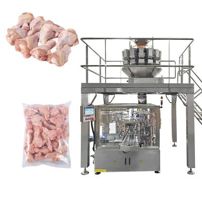 China Quick-Speed Multi Heads Sealing Filling Packaging Automatic Big Bag Frozen Food Packing Machine for sale