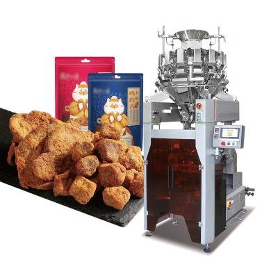 China Factory Price Multi Head Weighing Potato Chips Packaging Machine Nitrogen Peanut Nut Popcorn Sachet Packaging Machine for sale