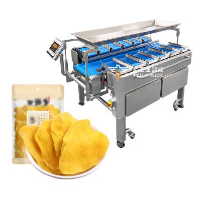 China Intelligent Weighing Conveyor Belt Combination Scale 12 Head Weigher Food Machine for sale