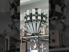 Disposable Chopsticks Weighing Packaging Machine Long Strip Products With 16 Head Weigher