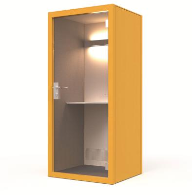 China Telephone Booth Indoor Modern Privacy Office Soundproof Telephone Booth for sale