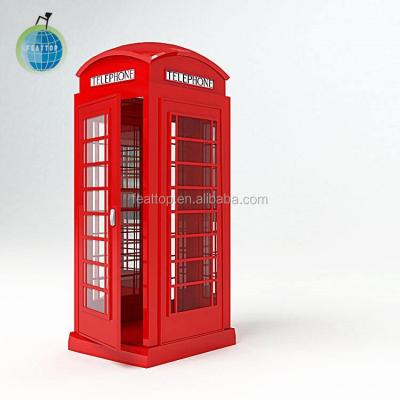 China London Telephone Booth / Telephone Box / Indoor Customized Telephone Booth for sale