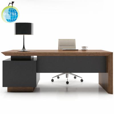 China Simple Design Modern Wooden Table And Office Computer Chair High Quality Ergonomic Computer Desk for sale