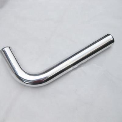 China Intake Pipe 57MM L-SHAPED INTERCOOLER RIGHT ANGLE ALUMINUM PIPE for sale