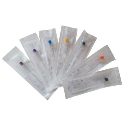 China Reginal Anesthesia Factory Price Medical Spinal Needle With All Size And Color for sale