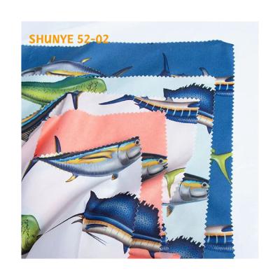 China Newest Sheer With Dyed Soft Waterproof Elastic Diaper Bag Wholesale Printing Fabric for sale