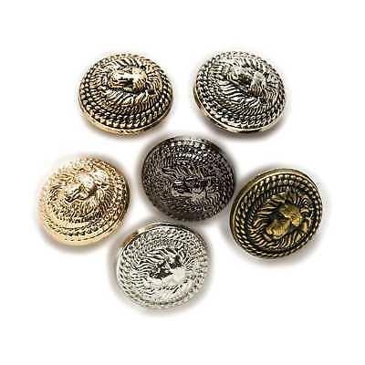 China High Quality Custom Made Viable Washable Nickel Free Fashion Garment Accessories Garment Metal Blazer Suit Button Dry Cleaning for sale