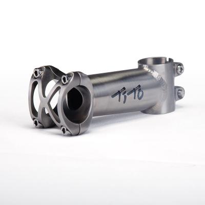 China Most TiTo Length 50/60/70/80/90/100/110/120mm titanium bmx stem bicycle for handlebar for sale