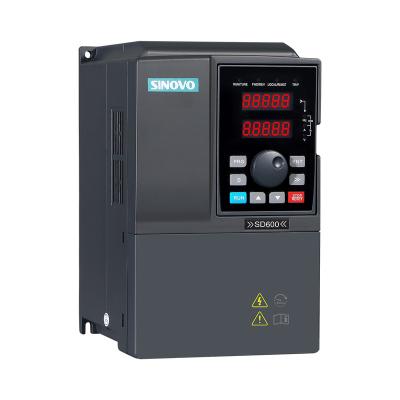 China Home Solar Power System Factory Low Price VFD LCD Keypad 3 Phase 380V 4kW 5HP Variable AC Frequency Drive Inverter For Control Motor for sale