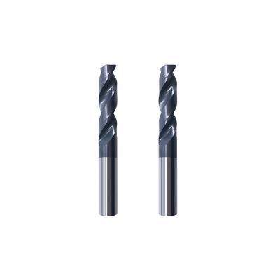 China Straight Flute Carbide Drill Bits Met Tungsten Steel Grade Titanium Nitride Coating Te koop