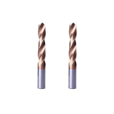 China Precision Carbide Round Shank Drill Bit Rechterhand Meerdere doeleinden Te koop