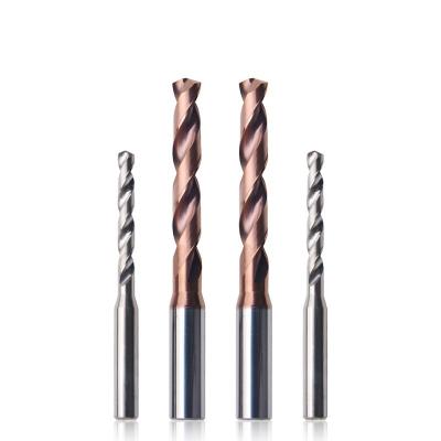 Κίνα 5XD Round Shank solid carbide drills factory direct sale step drill for steel and iron προς πώληση